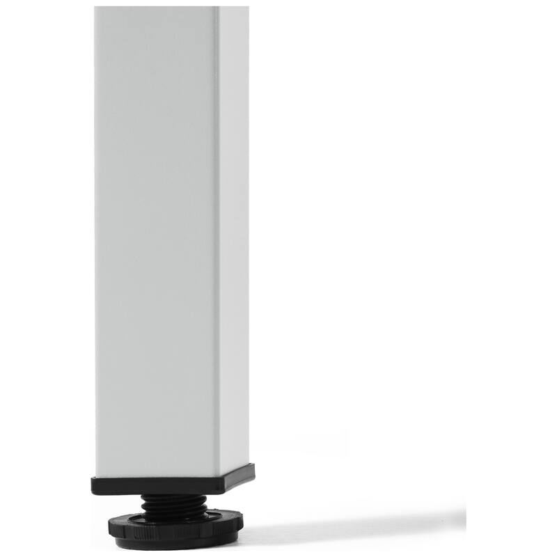 Frond and Form 59 Inch By 35.4 Inch Outdoor Steel Rectangular Dining Table