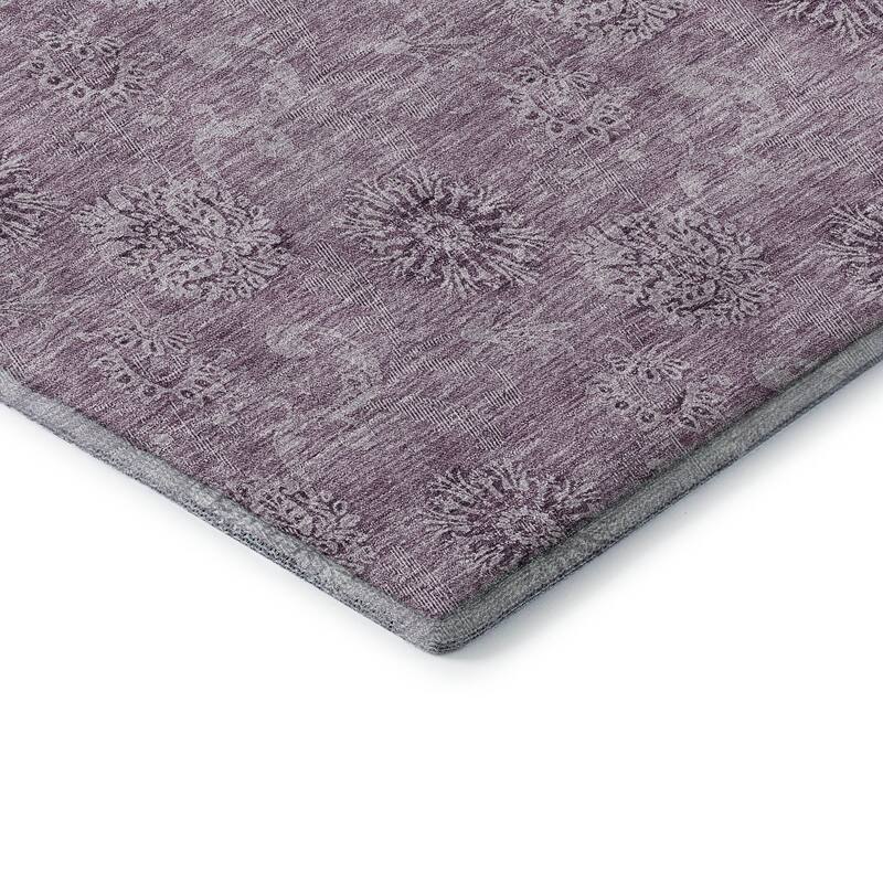 Premium Washable Super Soft Floral Imprints Mayfield Rug