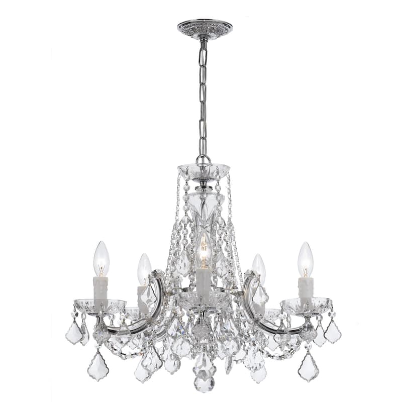 Crystorama Lighting Group Maria Theresa 5 Light 20" Wide Chandelier