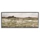 preview thumbnail 1 of 7, Stupell Rural Country Meadow Framed Giclee Art Design by Nina Blue 24 x 10 - Black