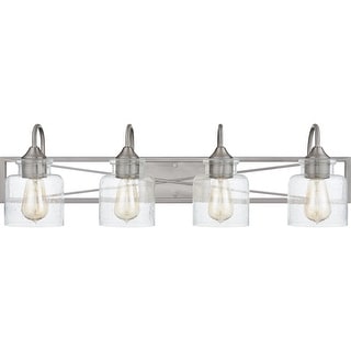 Bartley 4-Light Brushed Nickel Vanity Light