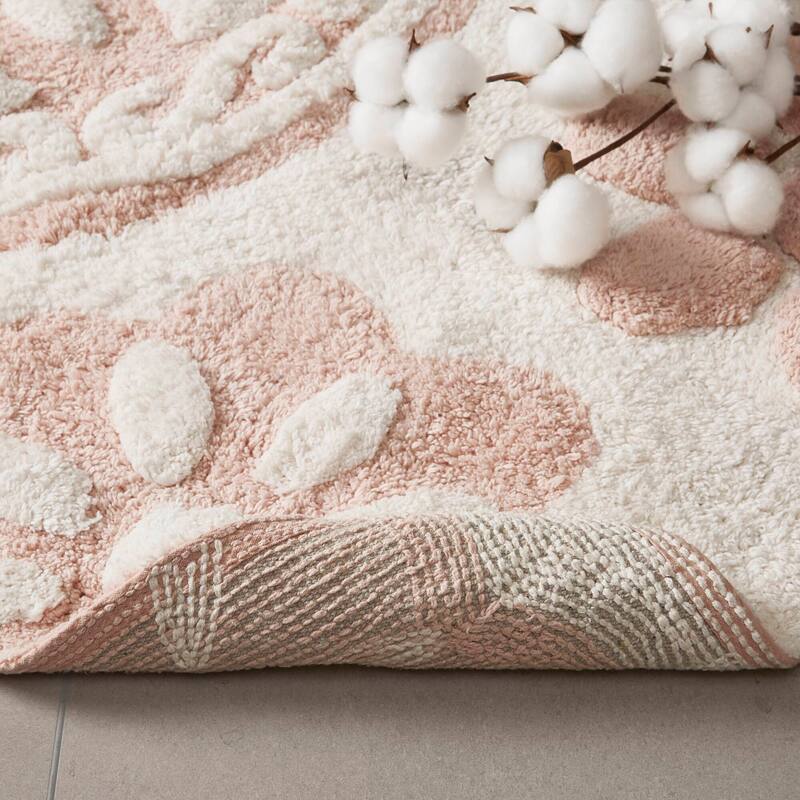 Madison Park Marrakesh Medallion Cotton Tufted Bath Rug
