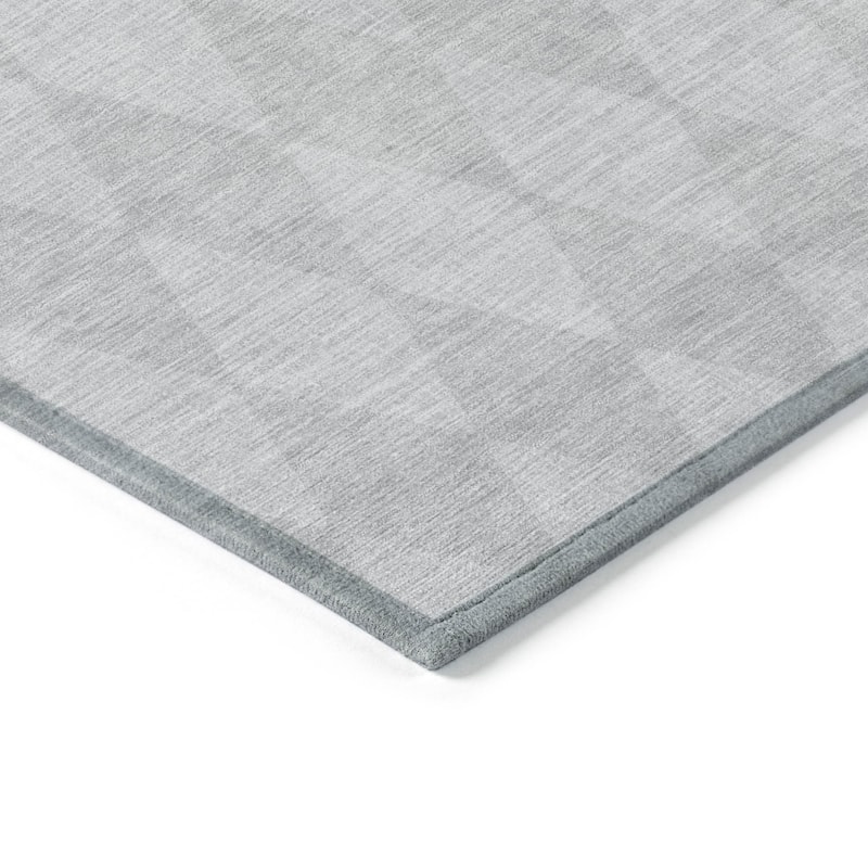 HomeRoots Geometric Transitional Rectangle Outdoor Rug