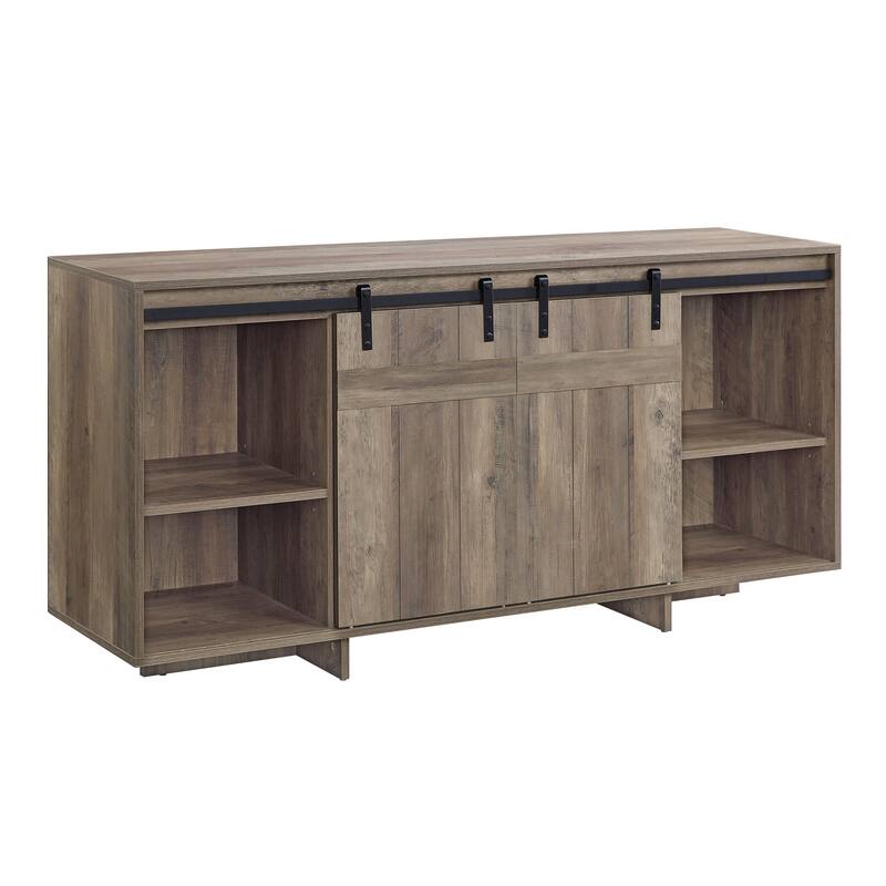 Bellarosa Gray Washed Finish TV Stand