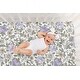 preview thumbnail 6 of 4, Sweet Jojo Designs Vintage Floral Boho Girl Fitted Crib Sheet Lavender Purple Green and Yellow Shabby Chic Rose Flower Farmhouse