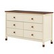 preview thumbnail 14 of 15, 3-Pieces Bedroom Sets Kids Platform Bed with Nightstand & Storage Dresser, Kids Bed with Motion Activated Night Lights, Cream