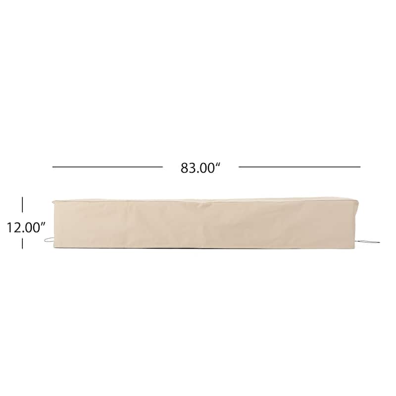 Shield Outdoor Waterproof Fabric Lounge Patio Cover (Set of 2) by Christopher Knight Home