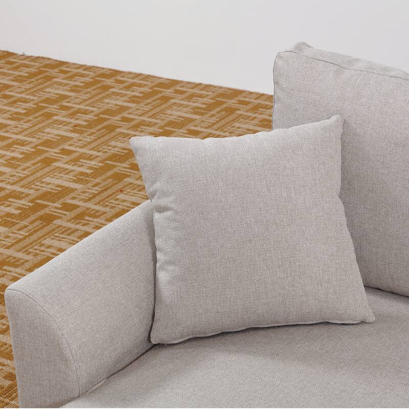 Fashionable U-Shape Pull-out Sleeper Sectional Sofa