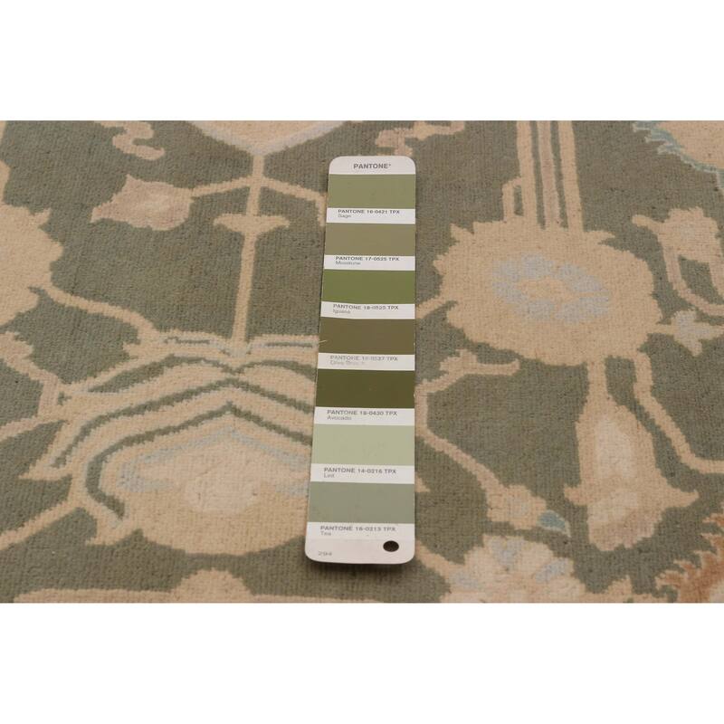 ECARPETGALLERY Hand-knotted Pako Persian 18 Of 20 Olive Wool Rug - 6'1 x 8'8