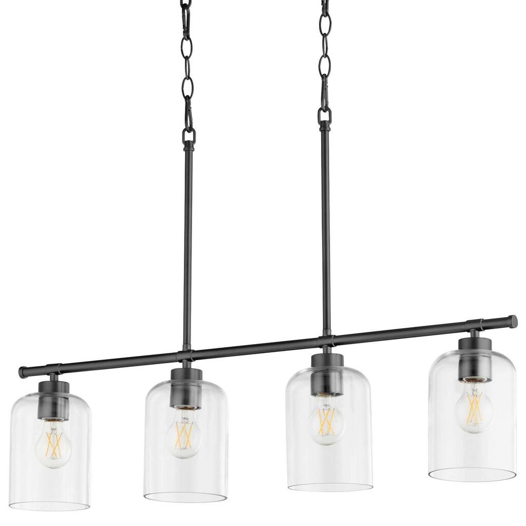 Quorum International 6574-4 Tribute 4 Light 35" Wide Linear Chandelier