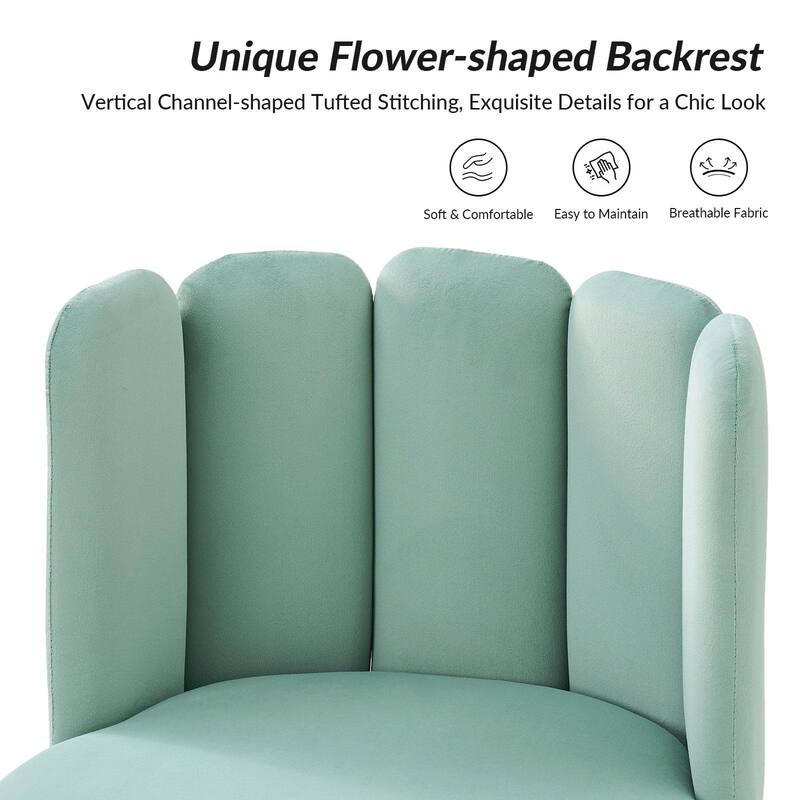 Anjela Side Chair with Tufted Back Set of 2