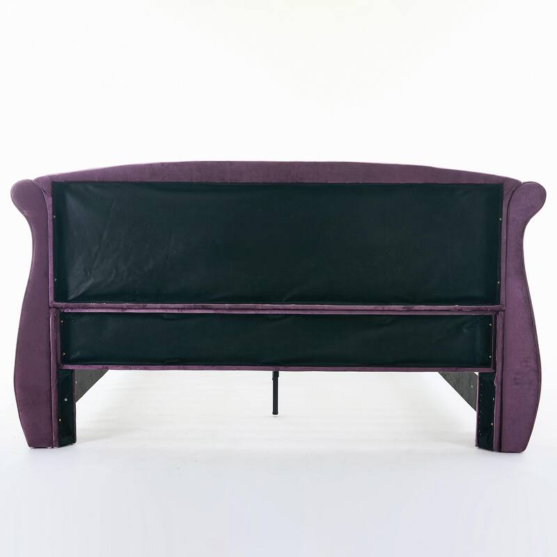 Christopher Knight Home-Eldora Upholstered Bed with Wingback
