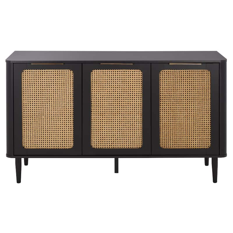 SAFAVIEH Home Brey 3-Door Sideboard/TV Stand - 55"W x 18"D x 32"H