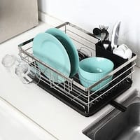 Grand Fusion Roll-Up Over the Sink Rack with Silicone Drying Mat, Gray - On  Sale - Bed Bath & Beyond - 37744359