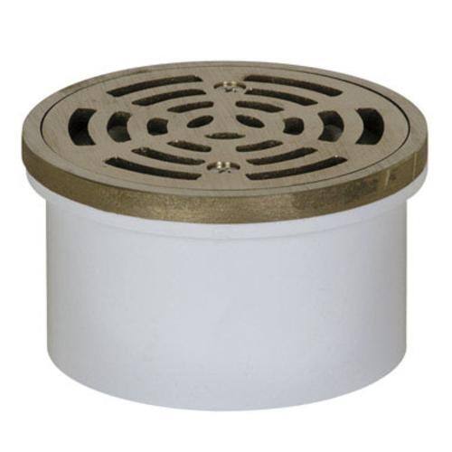 Shop Sioux Chief Heavy Duty General Purpose Pvc Nickel Floor Drain
