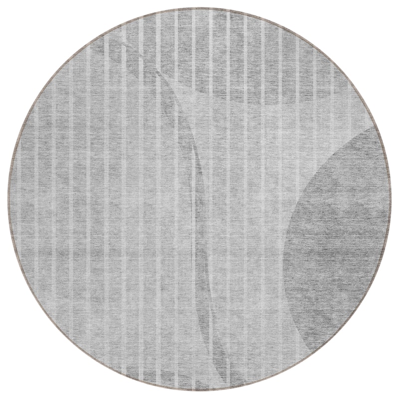 Machine Washable Indoor/ Outdoor Chantille Contemporary Rug