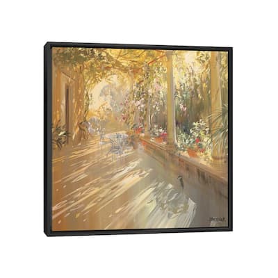 iCanvas "Under The Arbor" by Laurent Parcelier Framed Canvas Print