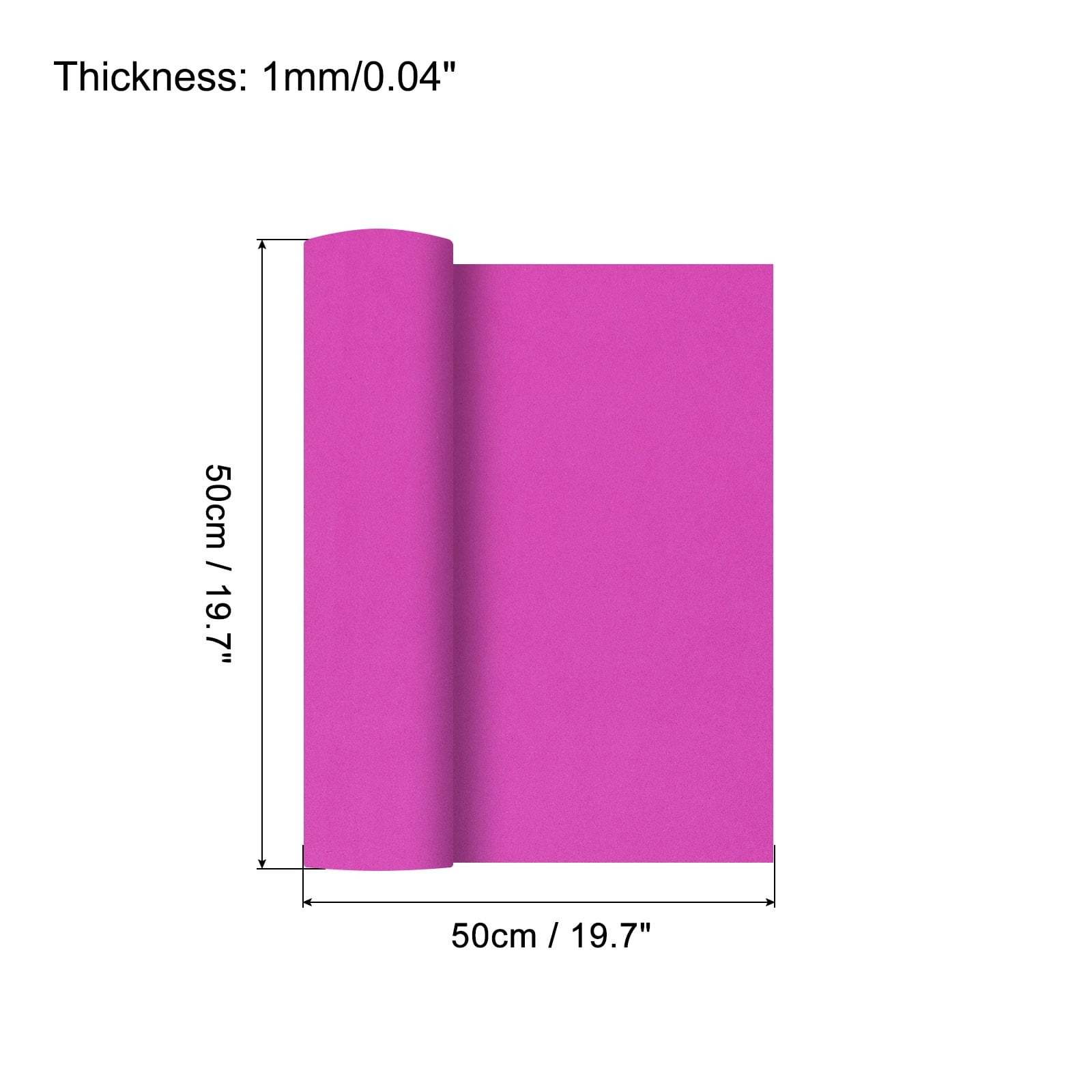 EVA Foam Sheets Thick Crafts Foam EVA Sheets for Costumes, Arts, Crafts Project - 20 Inch x 20 Inch