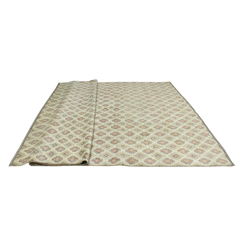 Balochi Marly Ivory/Brown Rug - 9'9" x 12'9"