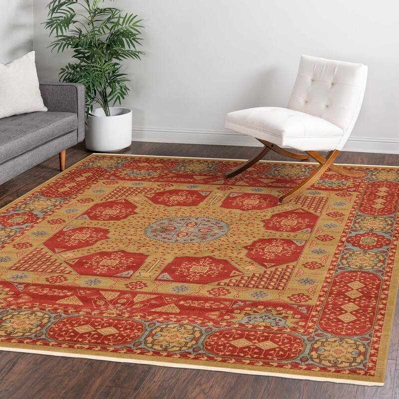 Traditional Cassia Collection Area Rug