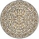 preview thumbnail 73 of 128, Safavieh Hand-hooked Chelsea Cherrelle Country Oriental Wool Rug 5'6" - Ivory/Dark Brown - Runner/Round