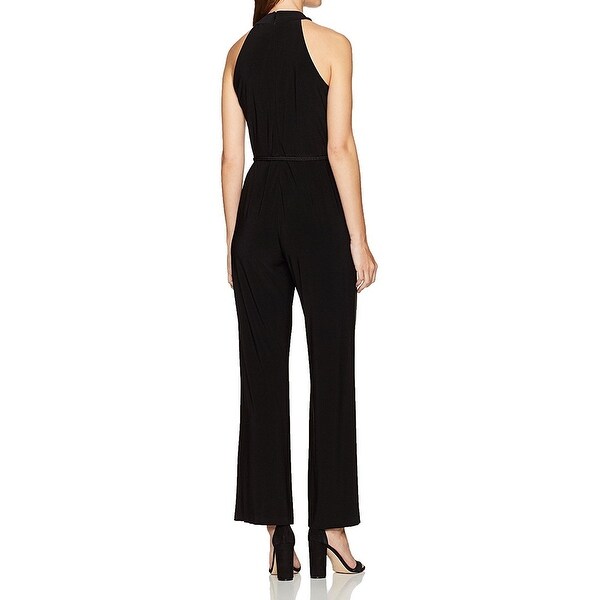 tahari asl halter jumpsuit