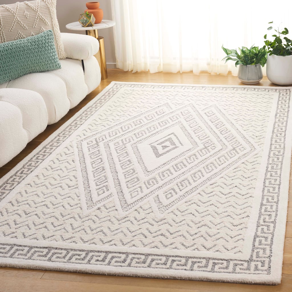 SAFAVIEH Handmade Mykonos Giorgia Modern Wool Rug