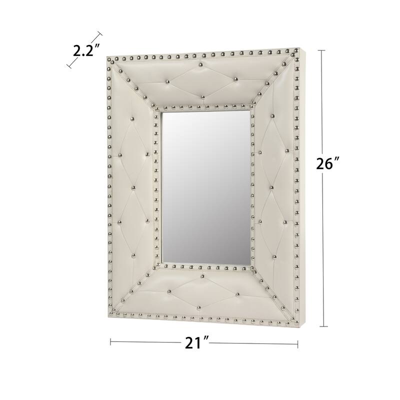 Rectangle Decorative Wall Hanging MDF Framed Mirror