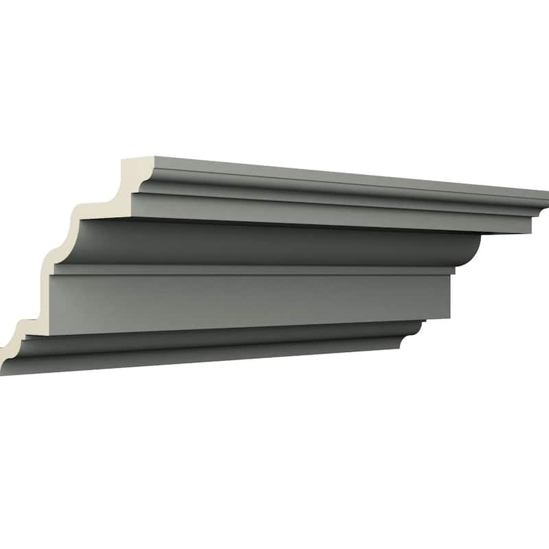 7 3/8"H x 9 5/8"P x 12"F x 96"L Ethan Crown Moulding - 1-Pack