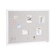 preview thumbnail 10 of 67, White/Enclosed/Large Cork Board Monthly Calendar Whiteboard & Cork Board Combo 48"x36" - White