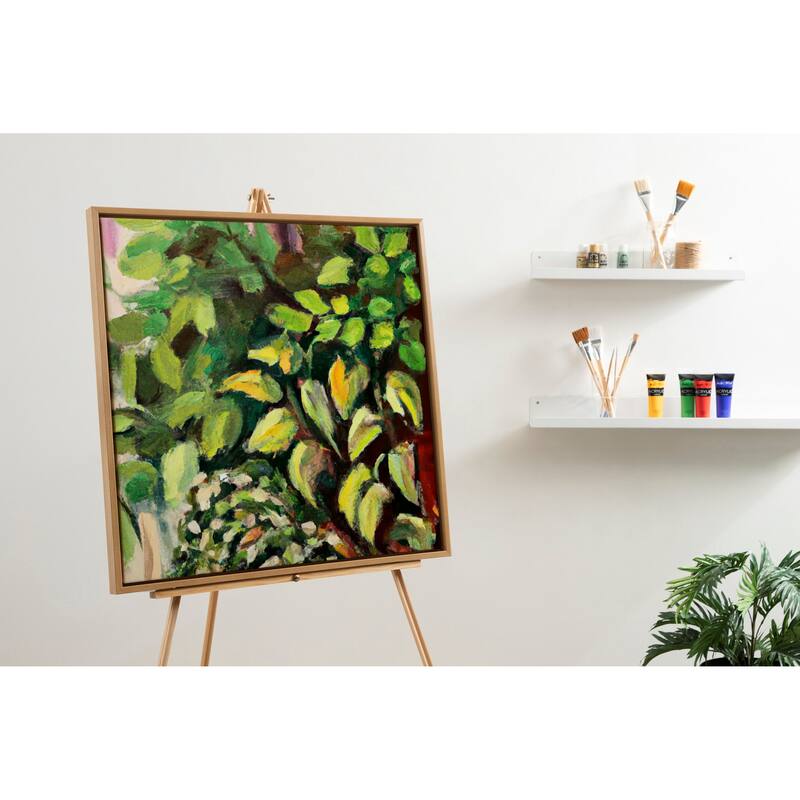 Kate and Laurel Sylvie Blank Framed Canvas