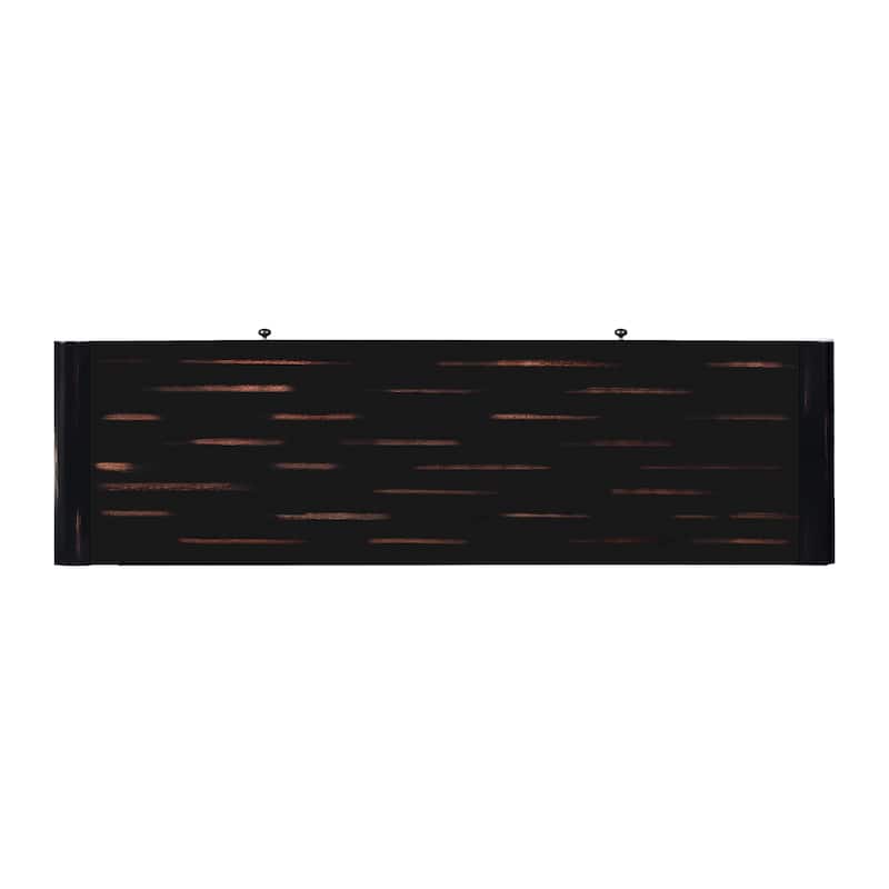 Curved Wooden Entryway Table Console Table with Storage