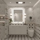 preview thumbnail 40 of 84, Extra Large Black Frame LED Bathroom Vanity Mirror with 3 Years Warranty and UL Certified
