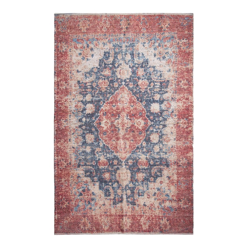 Overton Handmade Modern Contemporary Oriental Area Rug