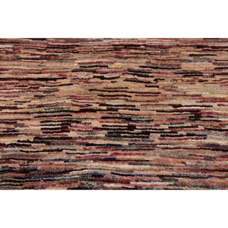Boho Earthline Gabbeh Hand Knotted Wool Area Rug