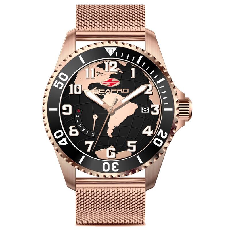 Seapro Men's Voyager Black Dial Watch - SP4763 - 6 (36)