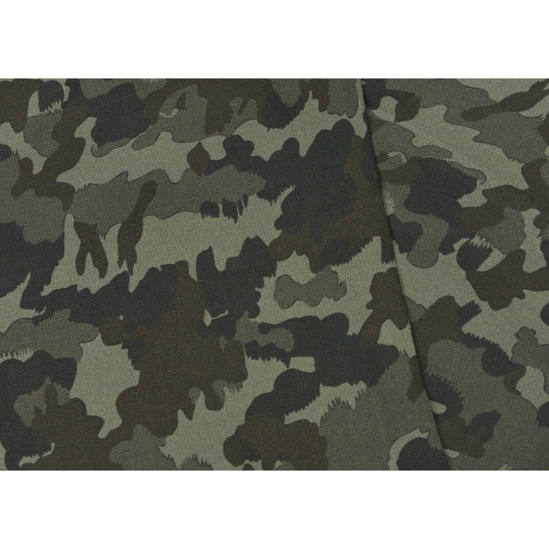 camouflage silk scarf