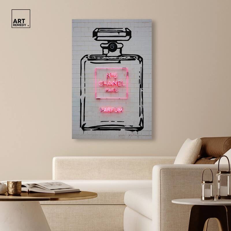 Parisian Perfume Canvas by Art Remedy, Gallery Wrapped