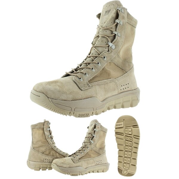 wide military boots