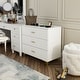 preview thumbnail 1 of 8, Timechee 3 Drawer 31.5" W Dresser Chest Top Watch Storage Sidetable