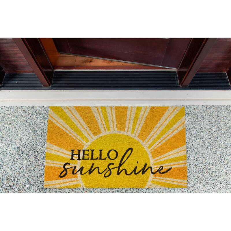 DII Fun Greetings Doormat