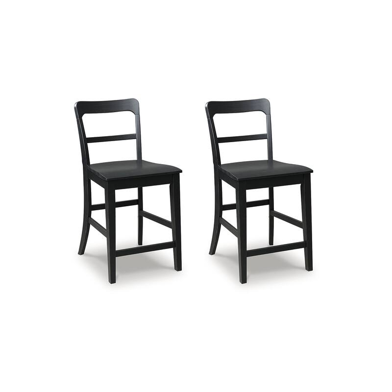 Signature Design by Ashley Chadworth Counter Height Bar Stool (Set of 2) - 19"W x 23"D x 39"H