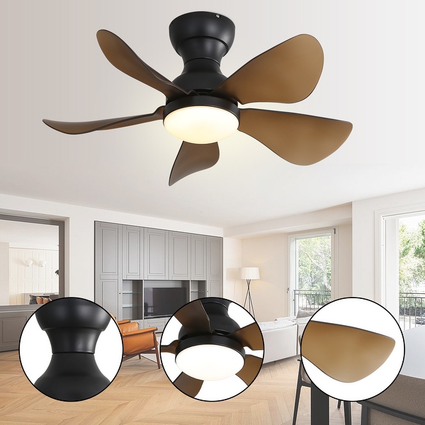 22 23 29 Flush Mount Ceiling Fan with Light and Remote Control for Small Room Patio Kitchen Bedroom On Sale Bed Bath Beyond 37427552