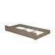 preview thumbnail 6 of 12, Furniture of America Lanister 2-Piece Wood Wire-Brushed Warm Grey Kids Panel Bed and Nightstand Set with Trundle