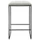 preview thumbnail 2 of 4, Martha Stewart Hastings Grey/ Black Counter Stool