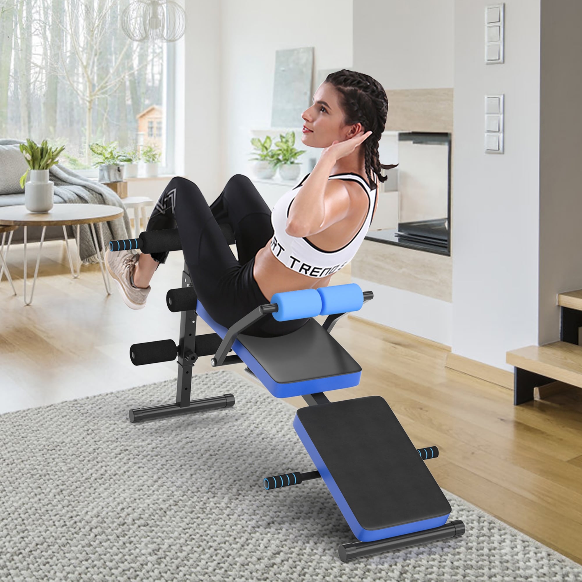 Ainfox adjustable dumbbell set portable gym office home plating sales