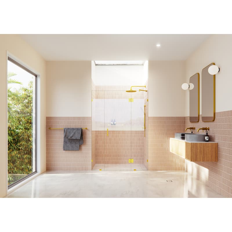 Glass Warehouse GHF-62 Stellar 78" High x 62" Wide Hinged Frameless