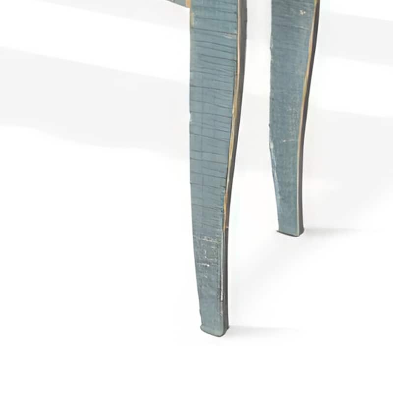 28 in. Seagrass Green Rectangle Wood End Table, Sturdy Build End Side Table for Living Rooms