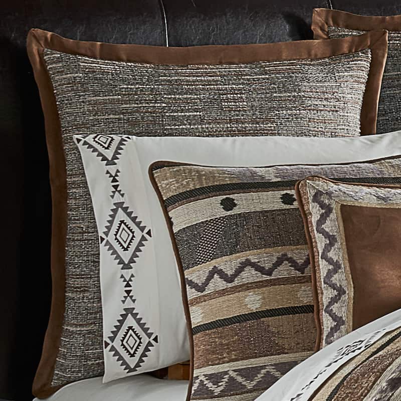 J. Queen New York Timber Euro Sham - Linen - Euro Square