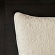 preview thumbnail 110 of 132, Madison Park Mansfield Reversible Oversized 3-piece Solid Texture Bedspread Quilt Set with Matching Shams